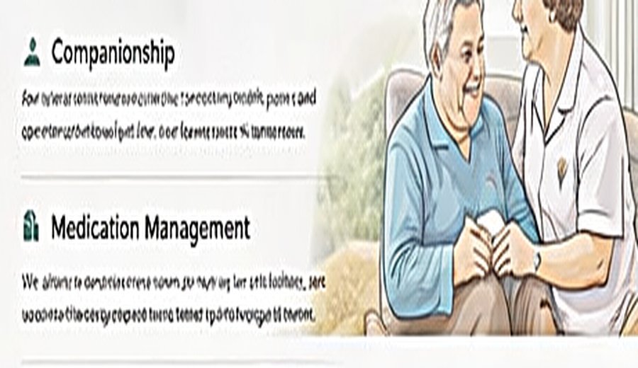 Home care support during a visit